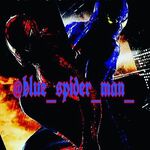 Blue spider man
