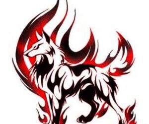 black flame